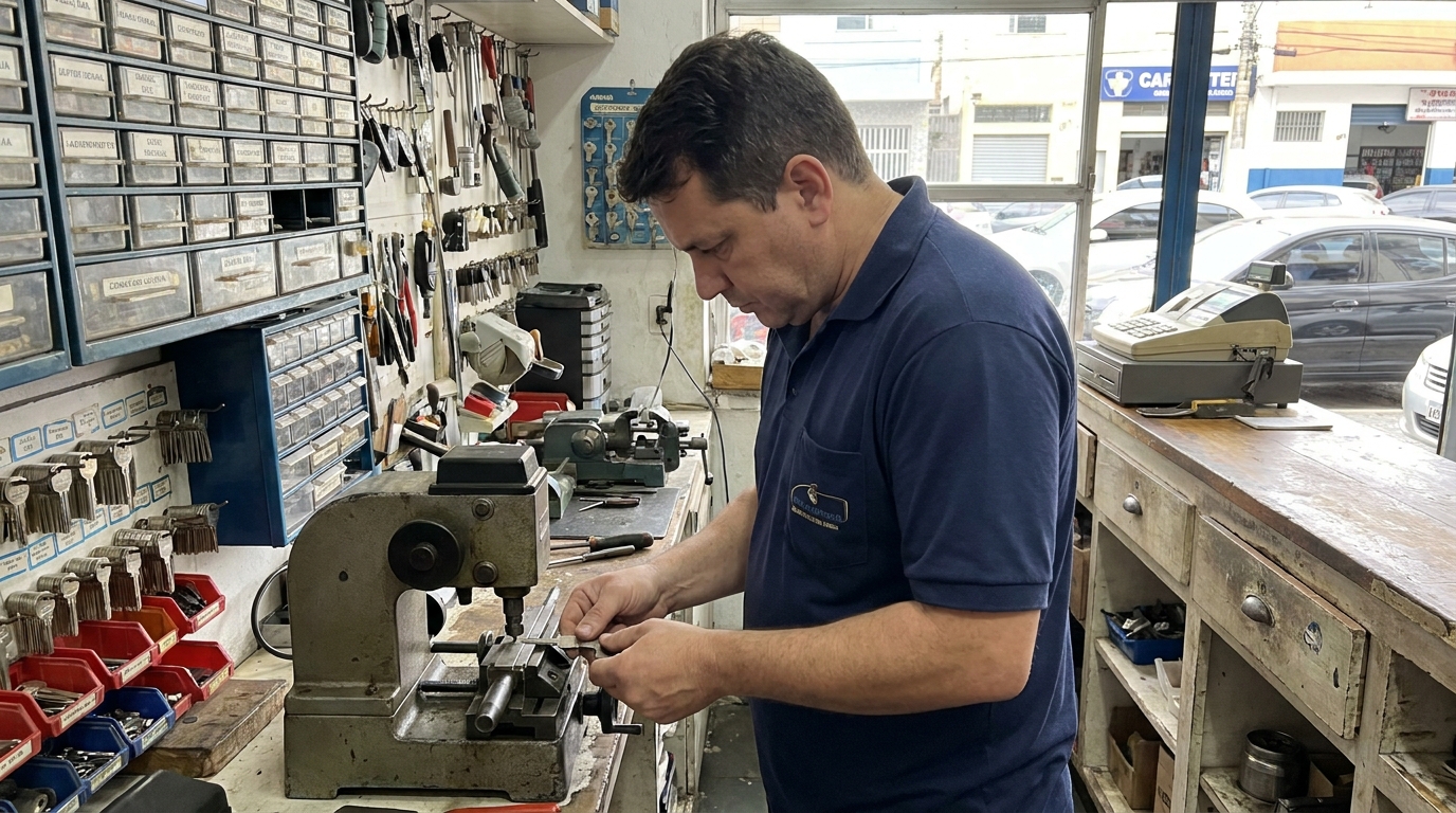 Confecção de Chave Automotiva profissional na Asa Norte‑DF