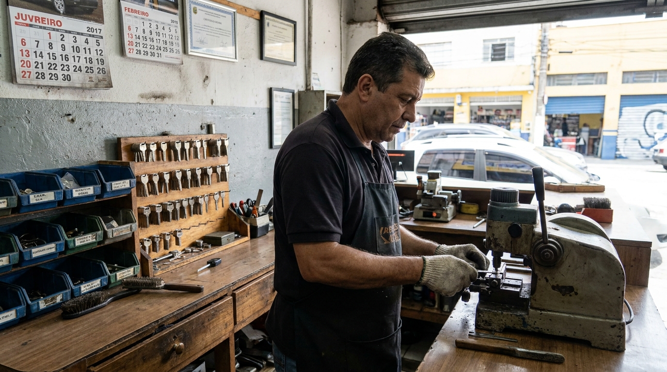Confecção de Chave Automotiva perto de mim na Asa Norte‑DF