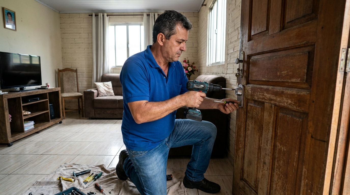 Serviço de Instalação de Fechadura Residencial na Asa Norte‑DF