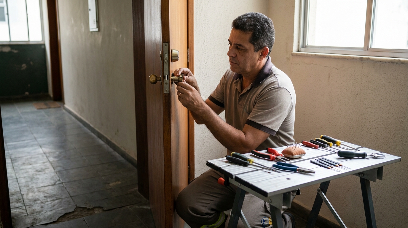 Troca de Segredo Residencial na Asa Norte‑DF